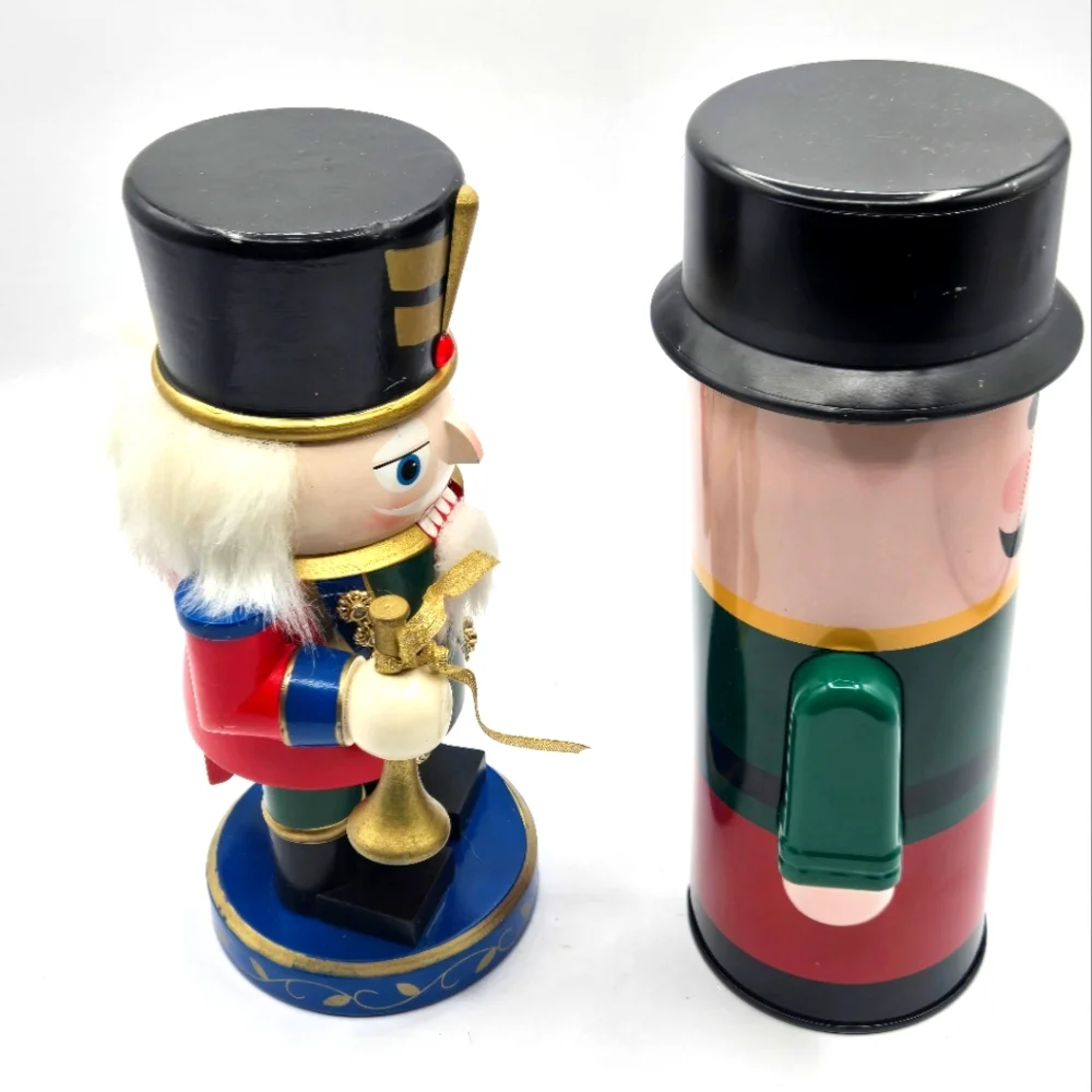 VINTAGE Nutcrackers Wooden Traditonal & Tin